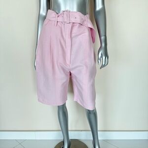 Stockholm Atelier & Stories women linen shorts size 8 US